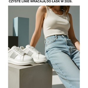 Pantofi cu o estetică din anii '90 - minimalismul și liniile curate revin la stil în 2026