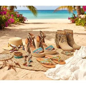 Pantofi de stil boho - libertate și naturalețe pentru primăvara și vara 2026