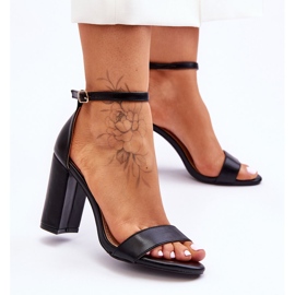 WD1 Sandale cu toc înalt Negru Individual 1