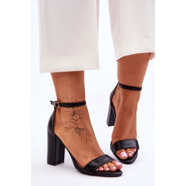 WD1 Sandale cu toc înalt Negru Individual 2