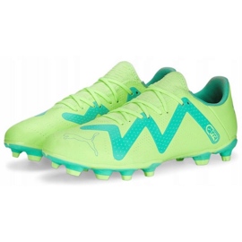 Pantofi de fotbal Puma Future Play FG/AG M 107187 03 verde verde 1