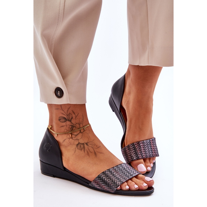 Sandale Piele Maciejka 1971-65 Negru 1 Sandale Piele Maciejka 1971-65 Negru 1