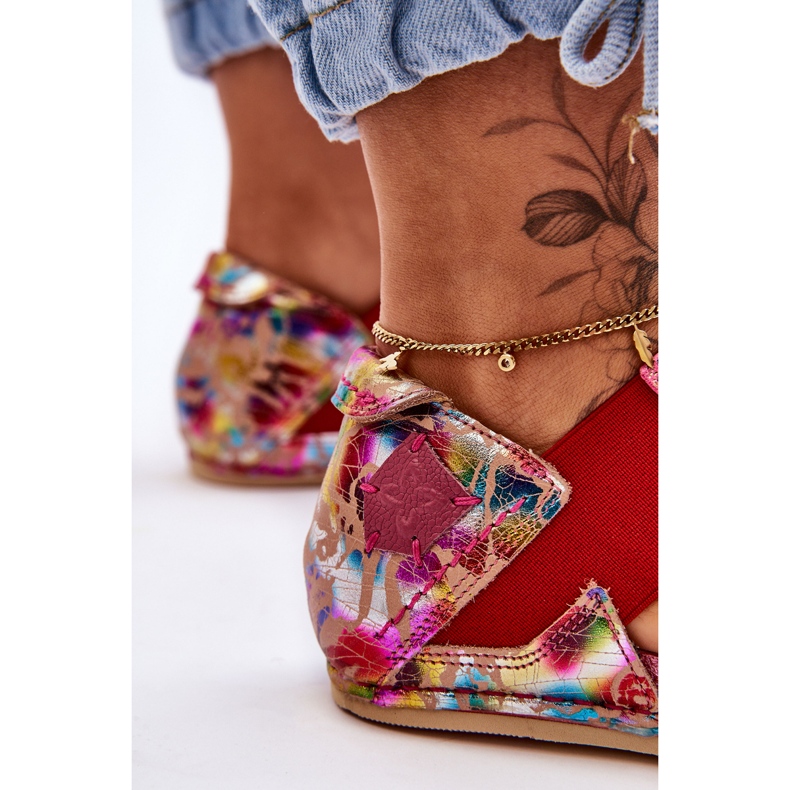 Sandale Piele Cu Welt Maciejka 03375-44 Roz 2