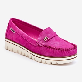 PS1 Mocasini cu platforma de dama Fuchsia Mirren roz 3