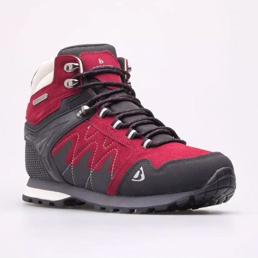 Cizme de mers Bergson În Tubkal Mid Burgundy roșu 1