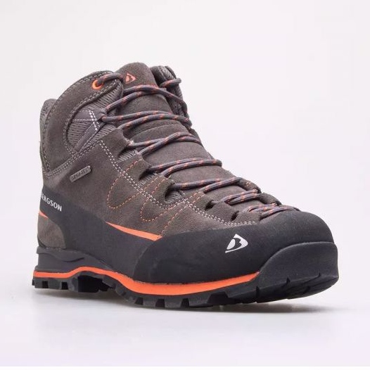 Pantofi de trekking Bergson Tahat 3.0 Mid M Stx Anth/Black maro 1