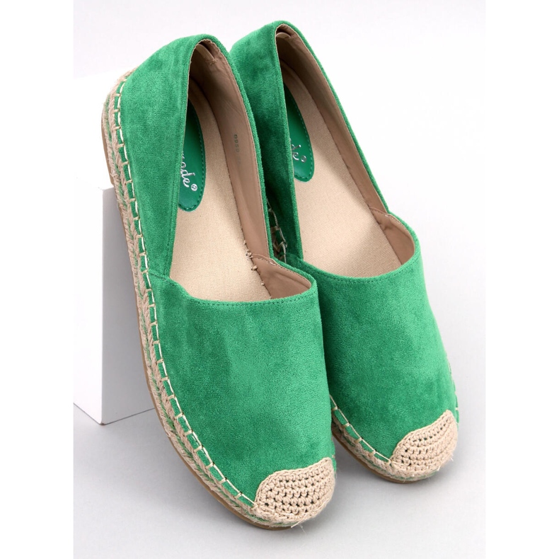Espadrile decupate Phair Green verde 1 Espadrile decupate Phair Green verde 1