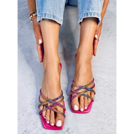 Papuci Rexha Fuchsia Strass roz 5