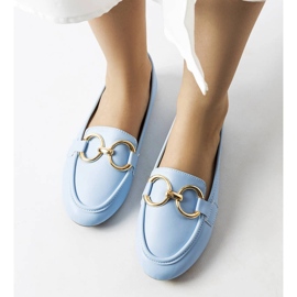 Mocasini de dama albastri Couturier albastru 2