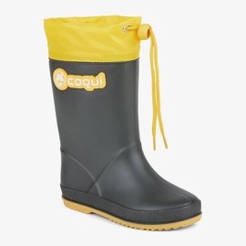 Wellingtons Coqui Rainy Collar Jr 8509-100-2412 negru 1 Wellingtons Coqui Rainy Collar Jr 8509-100-2412 negru 1