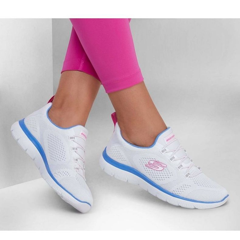 Pantofi Skechers Summits Perfect Views W 149523 Wpwp alb 1