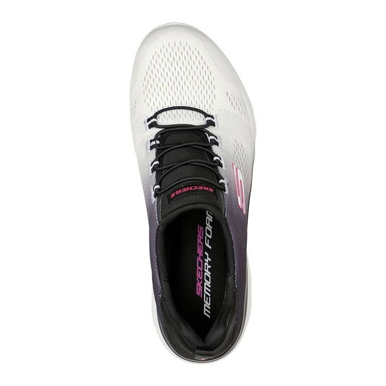 Pantofi Skechers Summer Bright Charmer W 149536 Bkw alb 1 Pantofi Skechers Summer Bright Charmer W 149536 Bkw alb 1