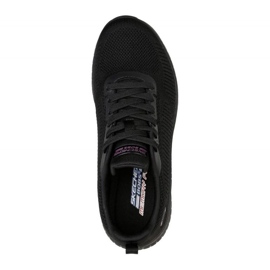 Pantofi Skechers Memory Foam Bobs Squad Chaos W 117209 Bbk negru 2