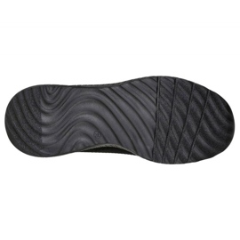 Pantofi Skechers Memory Foam Bobs Squad Chaos W 117209 Bbk negru 3