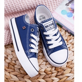 Adidași pentru copii Big Star Blue Navy FF374202 albastru 1