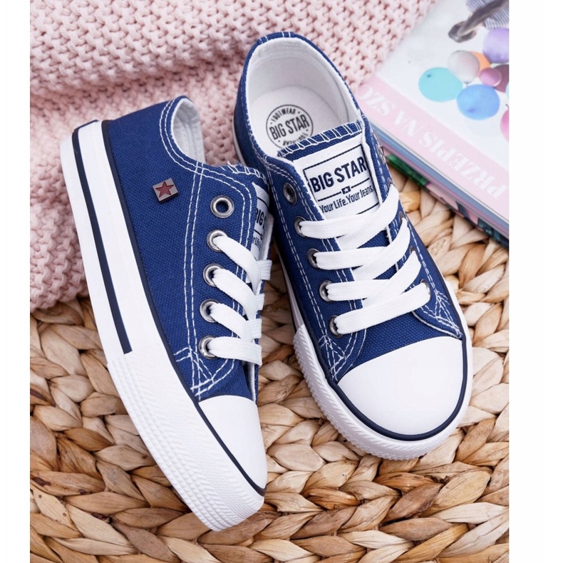 Adidași pentru copii Big Star Blue Navy FF374202 albastru 1