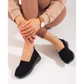 Adidași negri Shelovet pentru damă negru 2