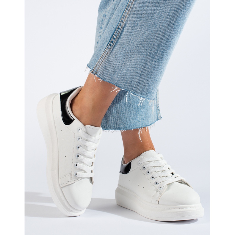 Pantofi sport albi de dama Shelovet 1