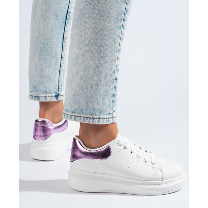 Pantofi sport de damă Shelovet albi 1