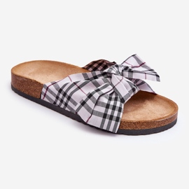 Sandale Damă Cu Fundă Pe Platformă Gri Vero 1 Sandale Damă Cu Fundă Pe Platformă Gri Vero 1