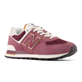 Pantofi New Balance 574 M ML574MO2 roșu 2