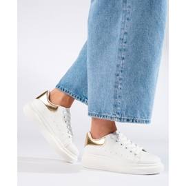 Pantofi sport albi de dama Shelovet 1 Pantofi sport albi de dama Shelovet 1