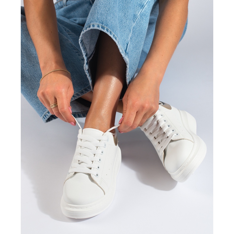 Pantofi sport albi de dama Shelovet 2 Pantofi sport albi de dama Shelovet 2