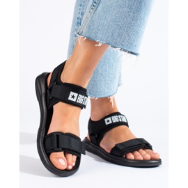 Sandale negre dama Big Star HH274A024B negru 1