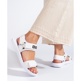 Sandale albe dama Big Star HH274A026 2