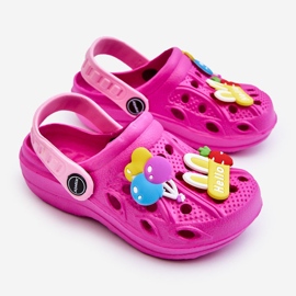 WJ1 Flip Flops Foam Light Copii Dulciuri Fuchsia roz 2