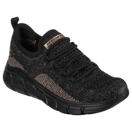 Pantofi Skechers Bobs B Flex - Fall Sparks W 117113 Bkgd negru 1