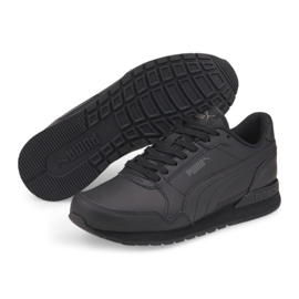 Pantofi Puma St Runner v3 L Jr 384904 01 negru 1