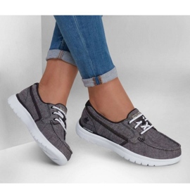 Pantofi Skechers On The Go Flex W 136453 Bkw negru 1