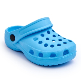 WJ1 Tobogane Baby Foam Crocs albastru deschis Percy 4