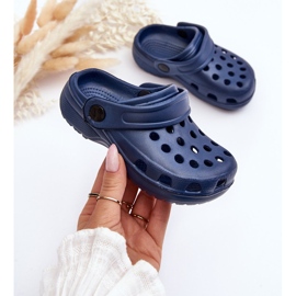 Sandale Crocs Foam Copii Bleumarin Percy albastru 4