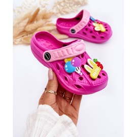 WJ1 Flip Flops Foam Light Copii Dulciuri Fuchsia roz 4