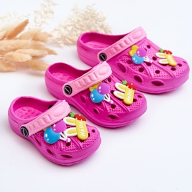 WJ1 Flip Flops Foam Light Copii Dulciuri Fuchsia roz 5