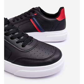 WJ1 Pantofi de sport clasici pentru bărbați, negru și roșu Enrique 2 WJ1 Pantofi de sport clasici pentru bărbați, negru și roșu Enrique 2