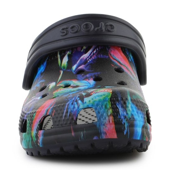 Papuci Crocs Classic Dino Clog Jr 208303-4LF negru 1