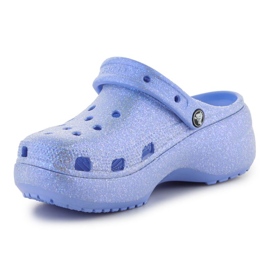 Crocs Classic Platform Glitter Clog W 207241-5Q6 albastru 2