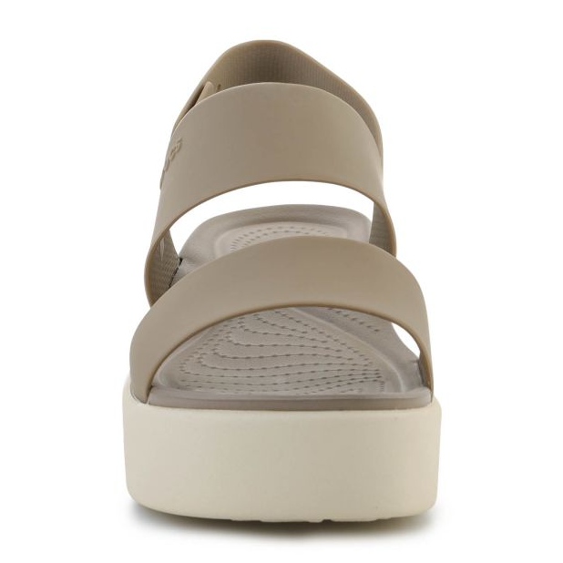 Sandale Crocs Brooklyn Low Wedge W 2064-53-2YI bej 1