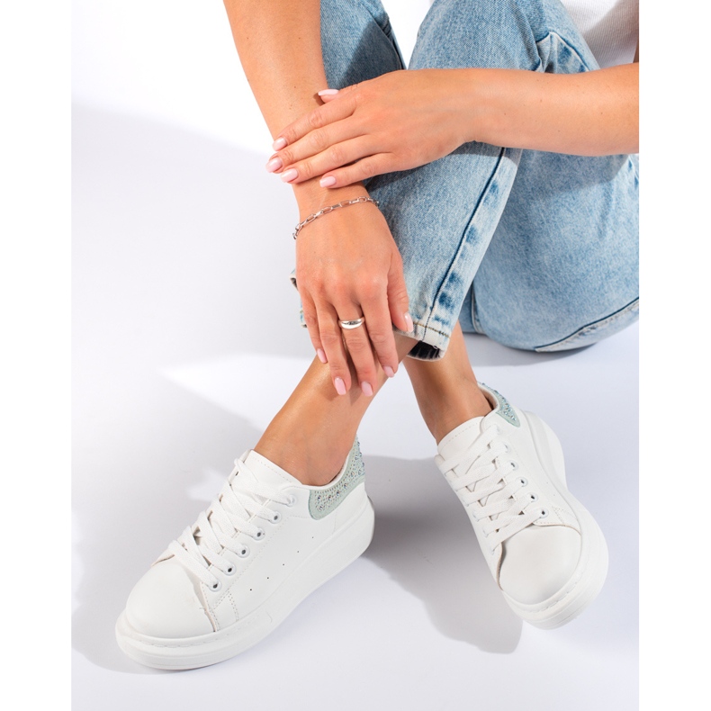 Tenisi albi Shelovet de damă 1