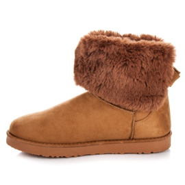 Kylie Mukluki cu un arc maro 1