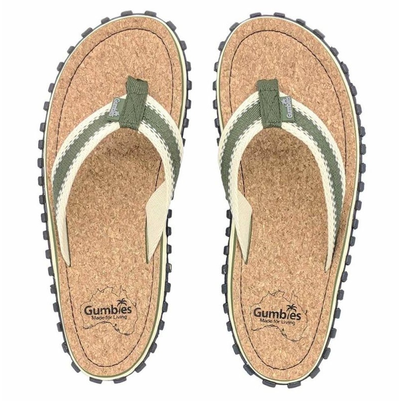 Flip Flops Gumbies Corker G-CO-UNI-K verde 1