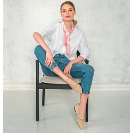 Marco Shoes Mocasini impodobiti bej 2