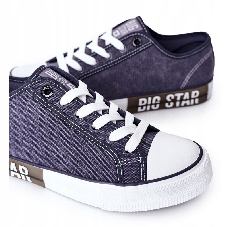 Adidași pentru bărbați Big Star HH174047 Albastru bleumarin 3