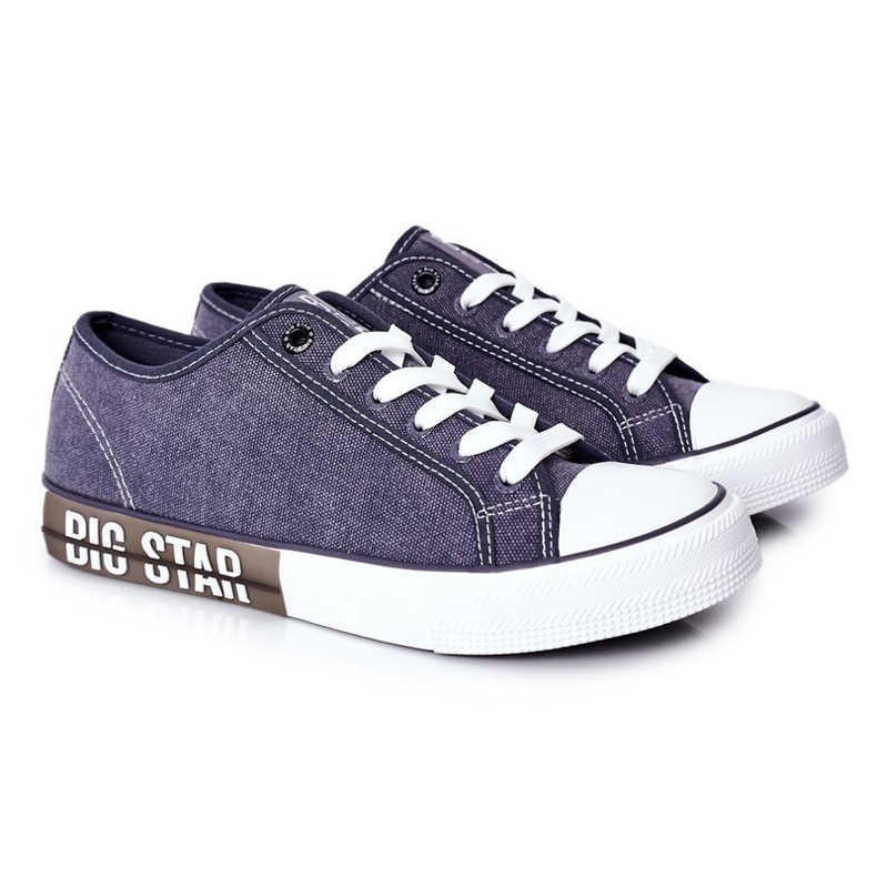 Adidași pentru bărbați Big Star HH174047 Albastru bleumarin 5