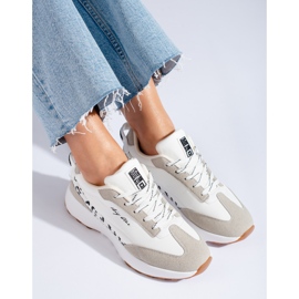 Big Star LL274957 pantofi sport albi 1