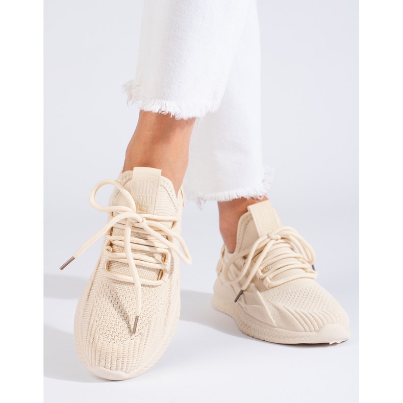 Pantofi sport de damă bej LL274714 Big Star 1