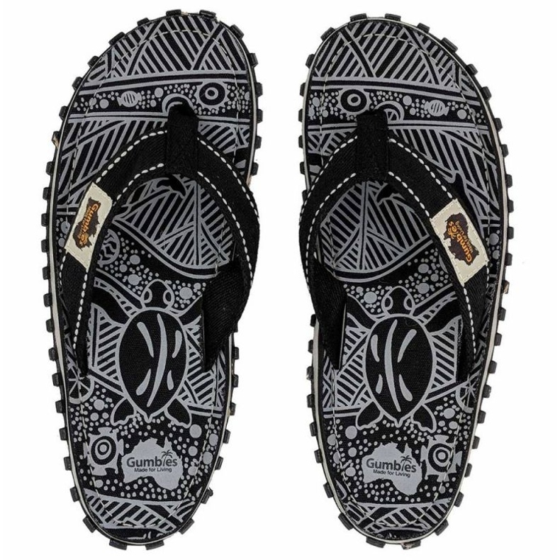 Flip Flops Gumbies Islander G-IS-UNI-BLSIG negru 1